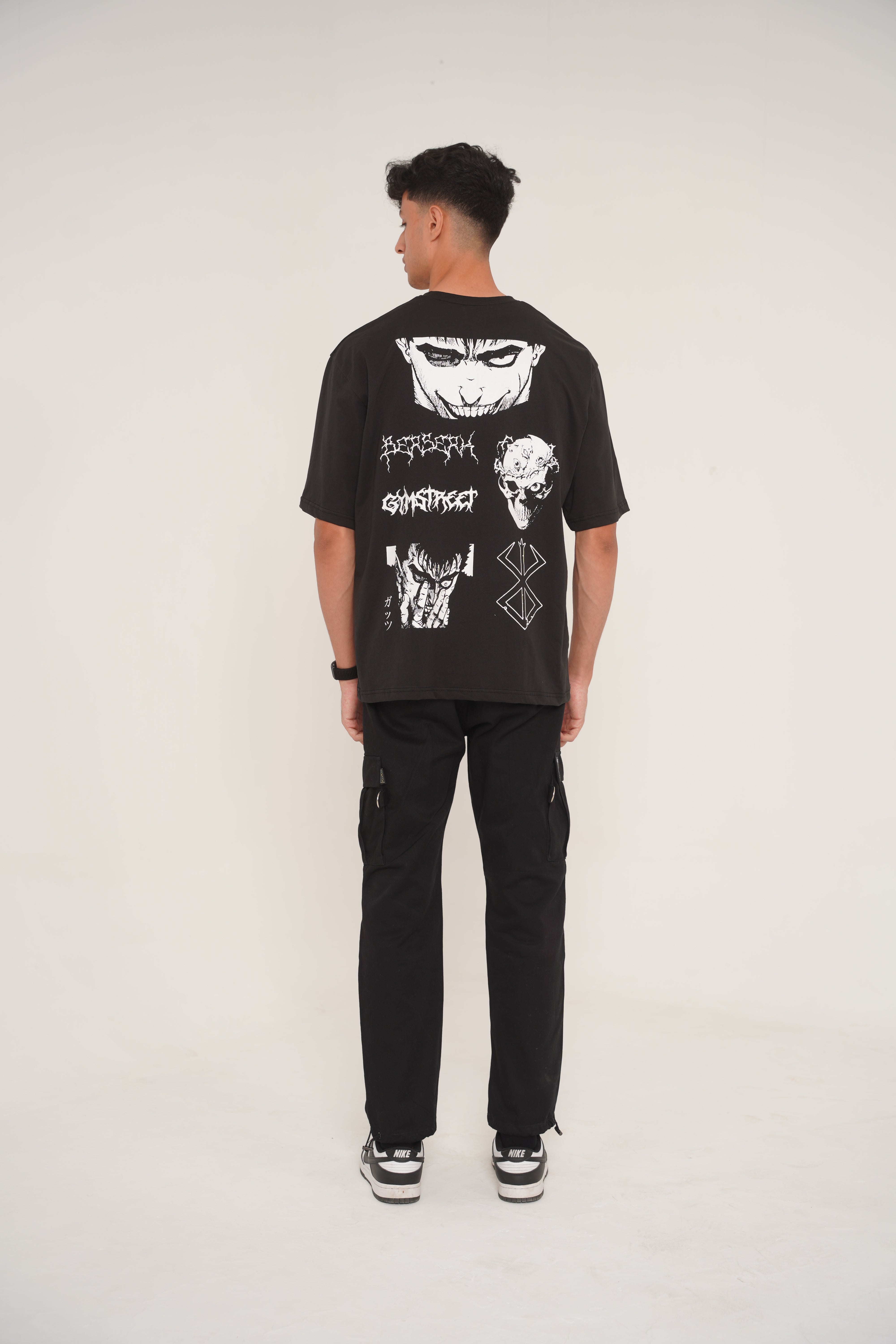 Berserk Black Oversized T-shirt