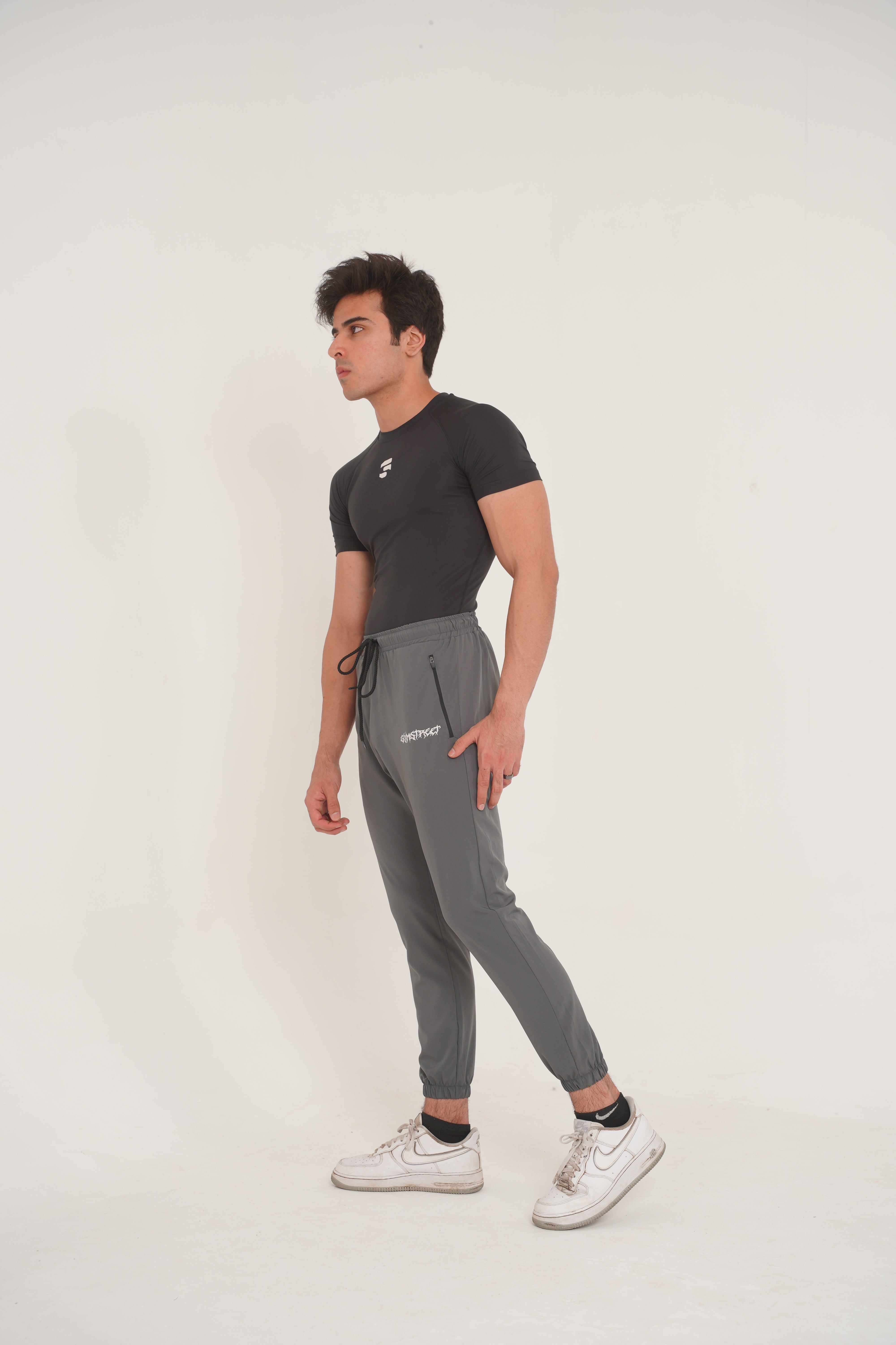 Skin Fit Compression Shirt Men (Black)