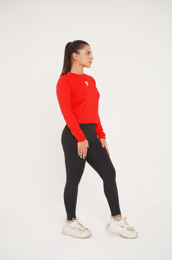 Compression Shirt Women (Red)